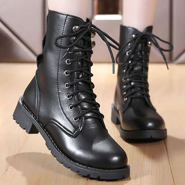ショートブーツ・ブーティ Off White Black leather Spring ankle boots Off-White spring ankle boots - Black - Women