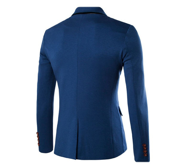 Men's Casual Slim Fit Stand Collar Blazer ZORKET