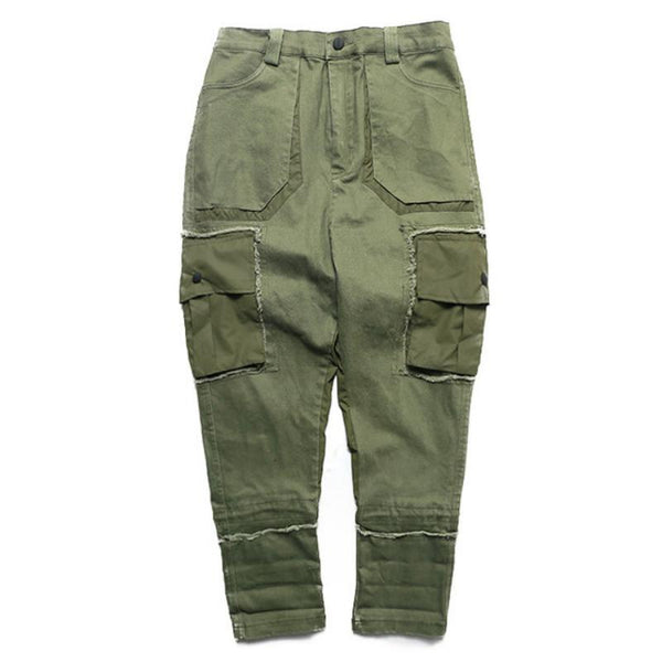 Men's Cotton Cargo Pants With Pockets | ZORKET