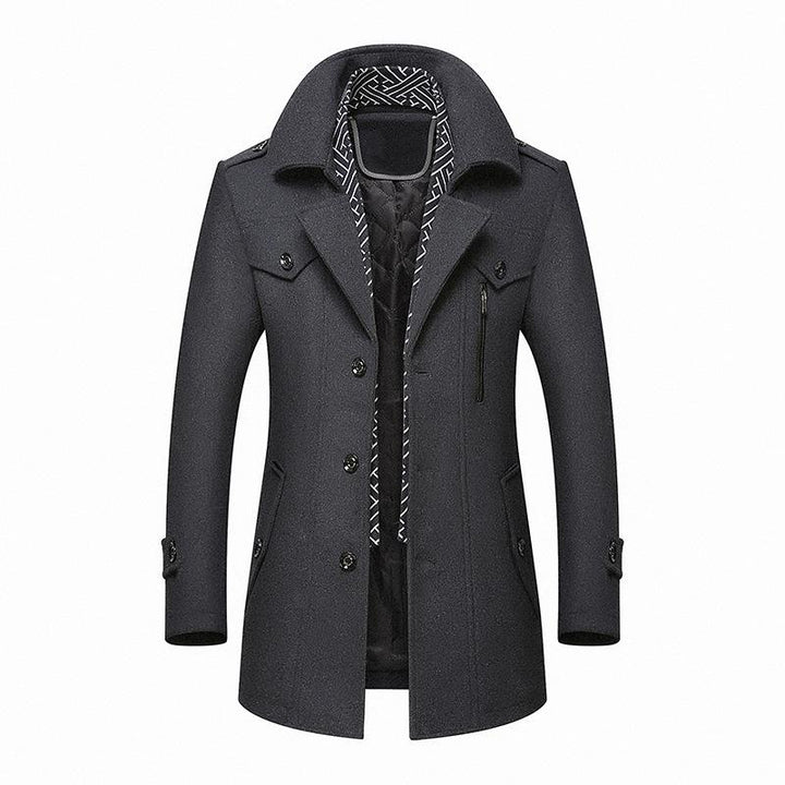 Men's Winter Thick Woolen Coat | ZORKET