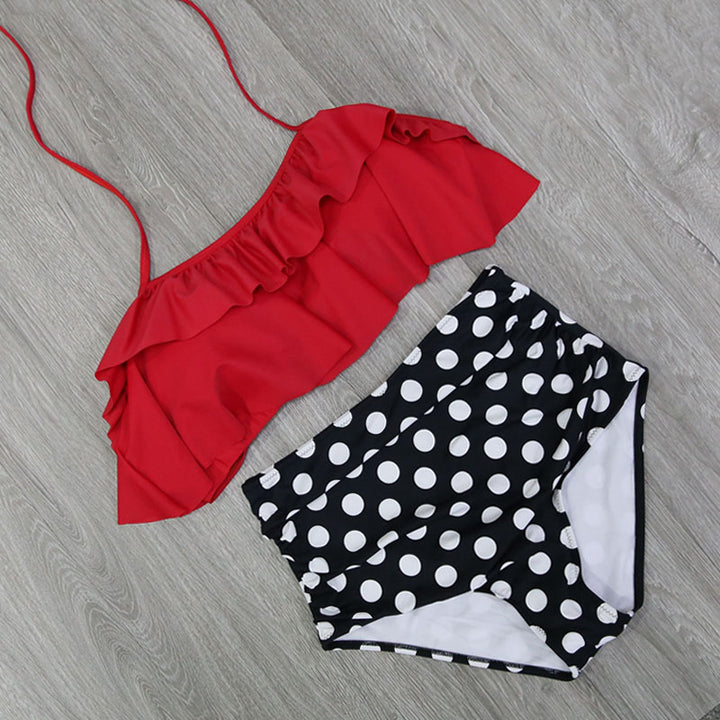 Women's Bikini Set Ruffle Swimwear | ZORKET
