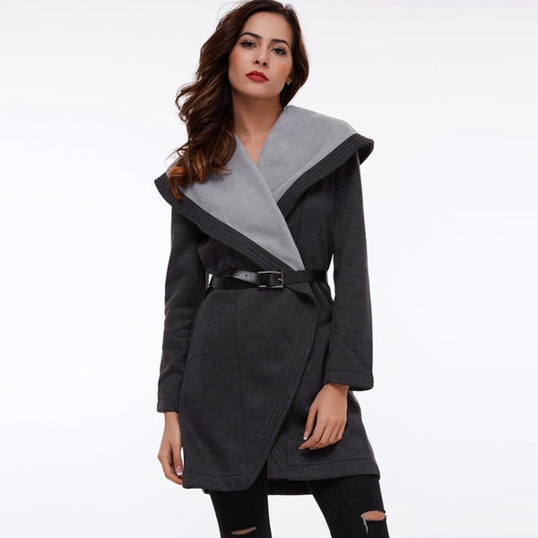 Slim Coat With Turn-Down Collar | Buy Women's Clothing | Zorket | ZORKET