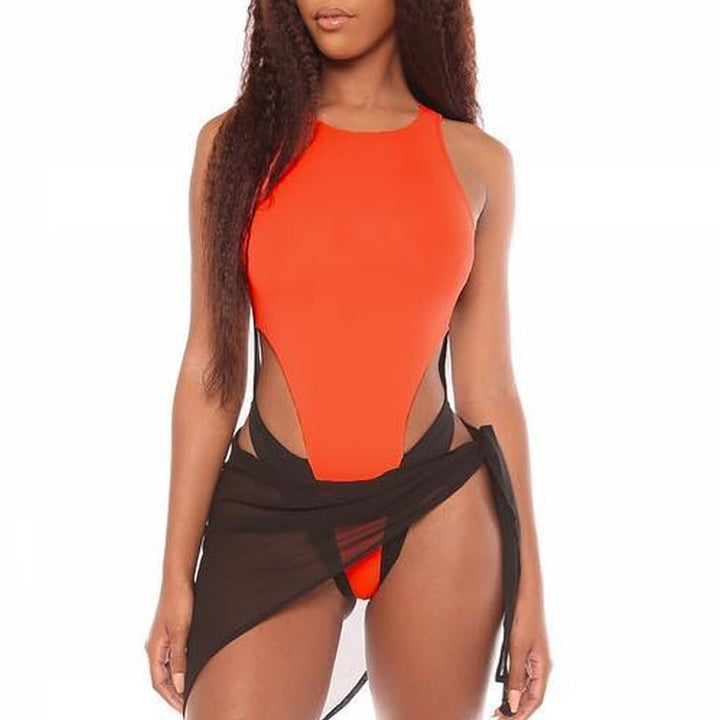 Women's Summer Lycra Push-Up One-Piece Swimsuit | ZORKET Women's Summer Lycra Push-Up One-Piece Swimsuit | ZORKET