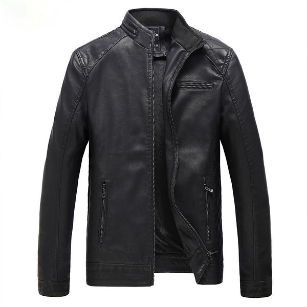 Men's Autumn/Winter Casual Leather Jacket | ZORKET