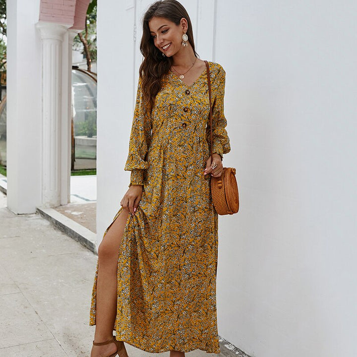Women's Summer/Autumn Casual Long Sleeve Maxi Dress | ZORKET | ZORKET Women's Summer/Autumn Casual Long Sleeve Maxi Dress | ZORKET | ZORKET