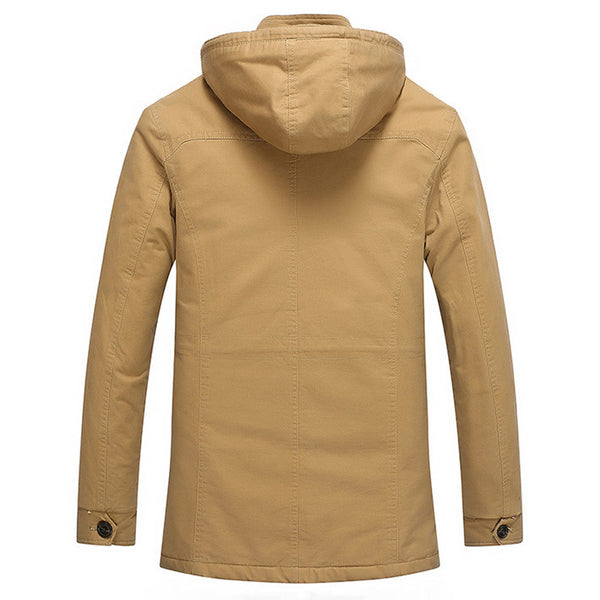 Hooded Thick Jacket Of Cotton | Buy Men's Clothing | Zorket | ZORKET