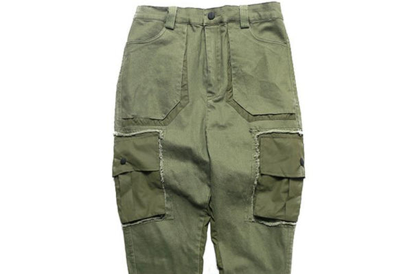 Men's Cotton Cargo Pants With Pockets | ZORKET