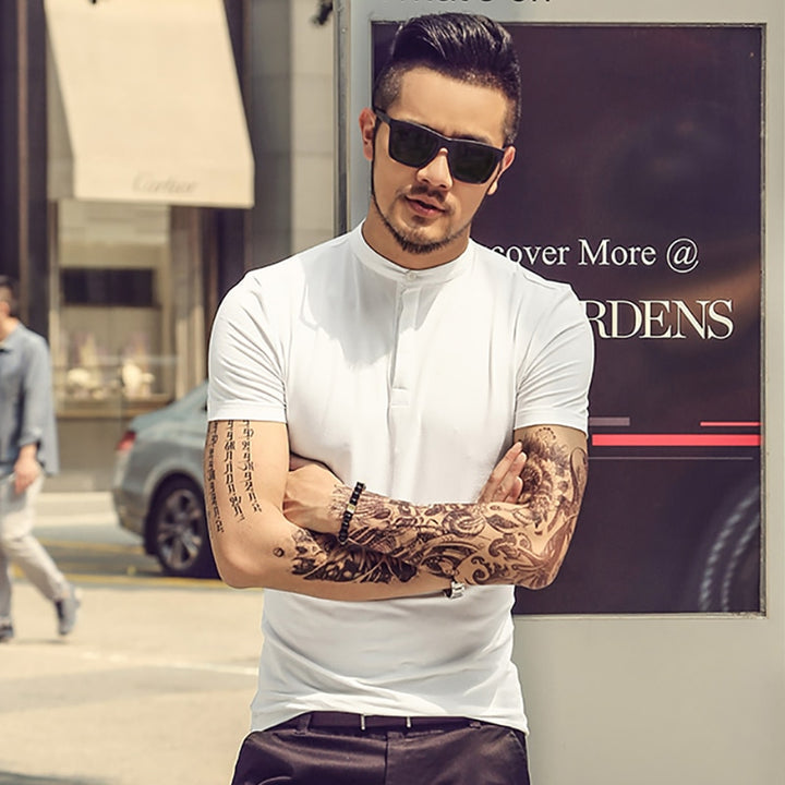 Men's Summer Casual Slim Cotton Polo | Male Fashion T- Shirt | ZORKET ...