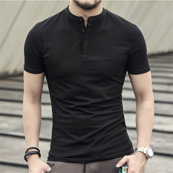 Men's Summer Casual Slim Cotton Polo | Male Fashion T- Shirt | ZORKET ...