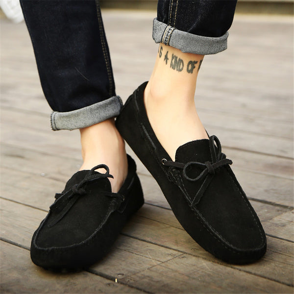 Men's Summer & Spring Breathable Leather Driving Loafers | ZORKET | ZORKET