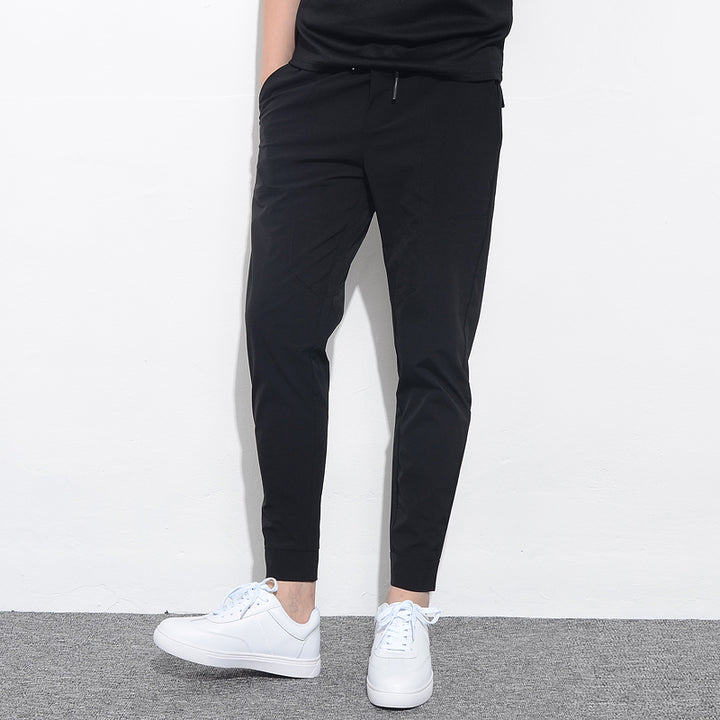 Men's Summer Casual Thin Stretch Slim Fit Ankle-Length Pants Men's Summer Casual Thin Stretch Slim Fit Ankle-Length Pants