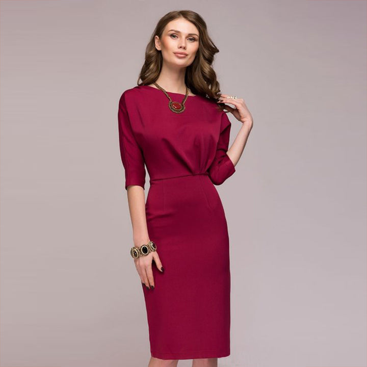 Women's Dress Summer Dress 2018 New Fashion Elegant Office Half Sleeve | ZORKET Women's Dress Summer Dress 2018 New Fashion Elegant Office Half Sleeve | ZORKET