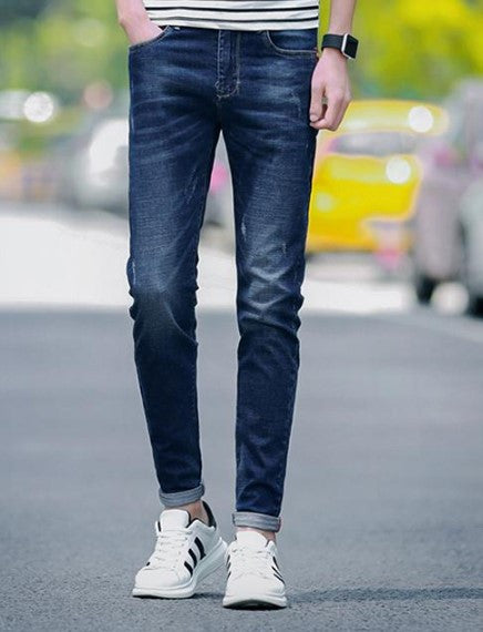 Men's Business Casual Straight Denim Jeans | ZORKET