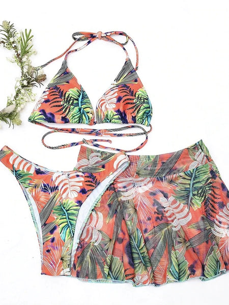 Women's Summer Swimsuit With Pleated Skirt | Beach Short Dress | ZORKET