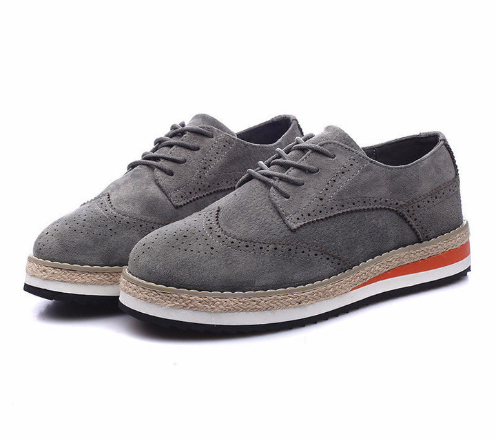 Women's Flat Platform Thick Bottom Shoes | ZORKET