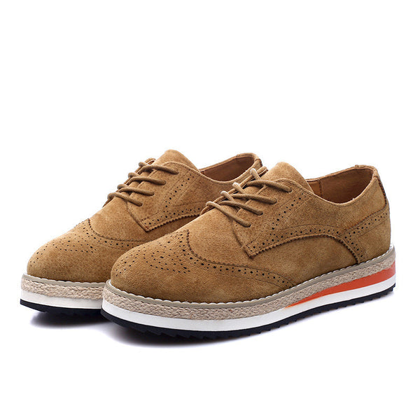 Women's Flat Platform Thick Bottom Shoes | ZORKET