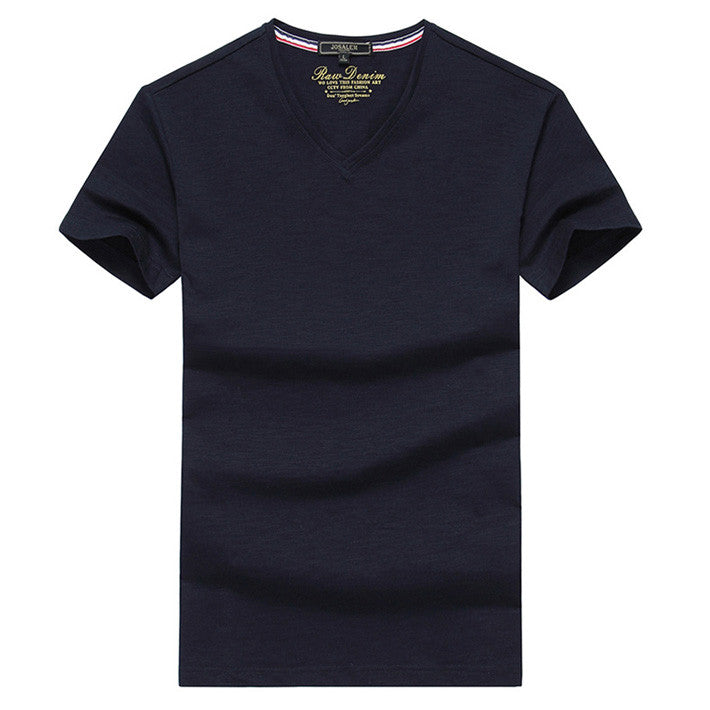 Summer Men's Casual V-Neck T-Shirt | ZORKET