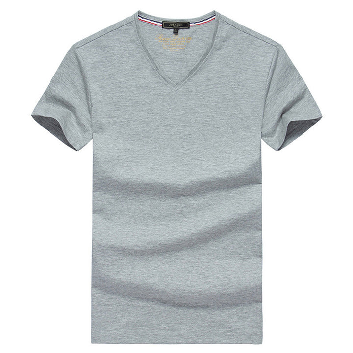 Summer Men's Casual V-Neck T-Shirt | ZORKET
