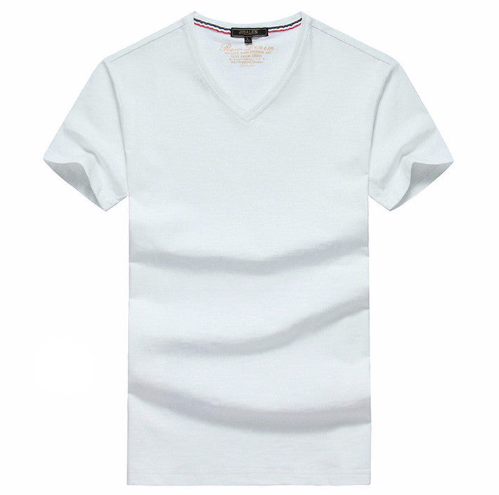Summer Men's Casual V-Neck T-Shirt | ZORKET