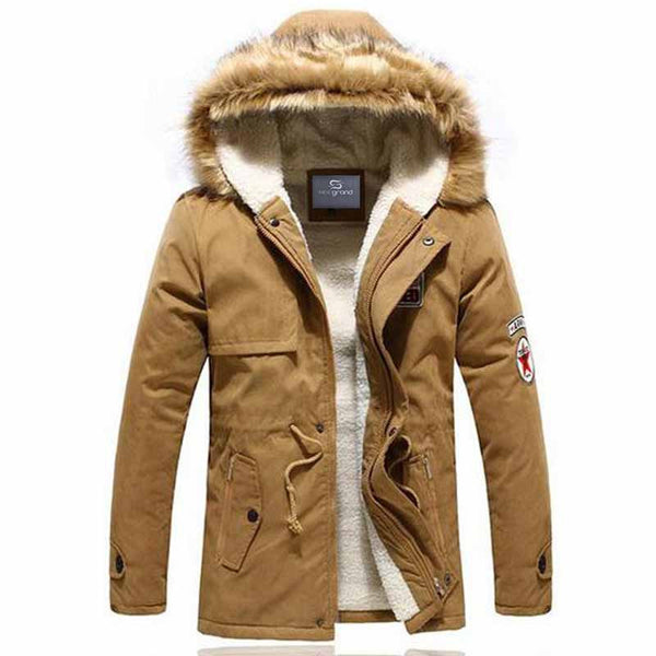 Men's Casual Windproof Warm Parka | ZORKET