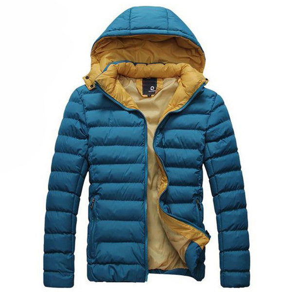 Men's Autumn/Winter Hooded Cotton Jacket | ZORKET