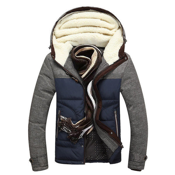 Men's Winter Slim Jacket Of Cotton | Warm Outwear | Zorket | ZORKET