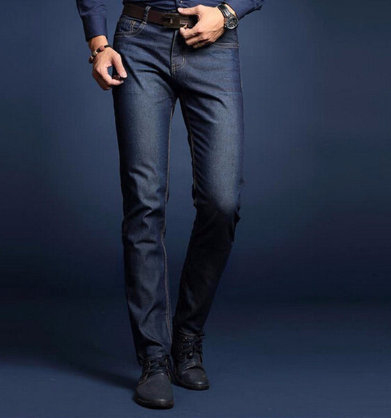 Summer Business Good Quality Solid Men Jeans | ZORKET