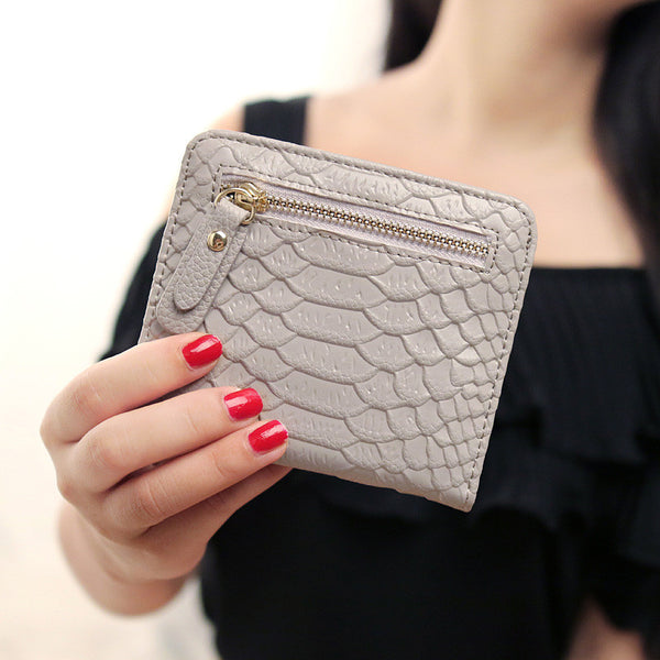 Women's Mini Short PU Leather Wallet Purse | ZORKET